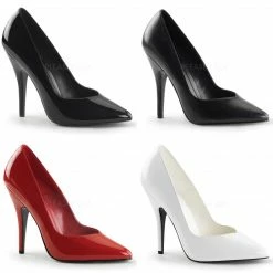 PLEASER Seduce-420V Pointed Toe Dress Work Drag 5" Heels Pumps Women's Size 4-15