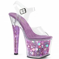 PLEASER Radiant-708BHG Holographic Stripper Pole Dancer Club Platforms 7