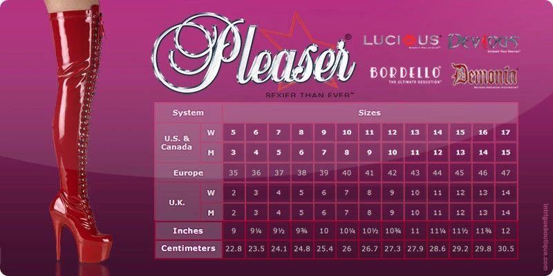 Pleaser Pink Label PLEASER Vivacious-3016 Men's Unisex Glitter Drag Queen Lightning 13.5" Boots