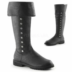 FUNTASMA Gotham-120 Men's Pirate Captain 20's War Cavalry Steampunk Larp Boots Mens/Unisex