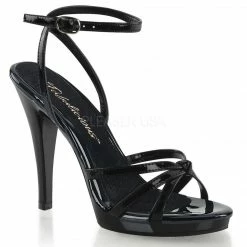 FABULICIOUS Flair-436 Drag Strappy Dress Party Formal Stiletto Heels Size 4-15