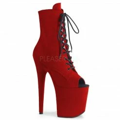 PLEASER Flamingo-1021FS Faux Suede Dancer Stripper 4