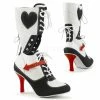 FUNTASMA Referee-200 Harley Quinn Sports Gangster Mafia Mobster Costume Boots
