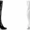 FUNTASMA Gogo-3000 Super Hero Cosplay Costume Drag 3" Heel Thigh Boots Size 4-15