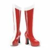 Discontinued FUNTASMA Exotica-305 Wonder Woman Super Hero Cosplay Costume Boots