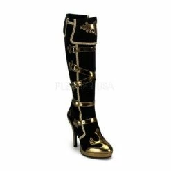 FUNTASMA Arena-2012 Black Buccaneer Pirate Circus Victorian Gothic Costume Boots