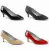 Discontinued PLEASER PINK LABEL Kitten-01 Work Pumps 2" Heels Drag Women's 8-15
