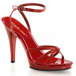 FABULICIOUS Flair-436 Drag Strappy Dress Party Formal Stiletto Heels Size 4-15