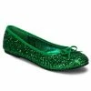 Demonia FUNTASMA Star-16G Glitter Fairy St Paddy's Christmas Cosplay Costume Ballet Flat Flats