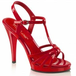 FABULICIOUS Flair-420 Drag Strappy Dress Party Formal Stiletto Heels Size 4-15