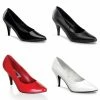 FUNTASMA Pump-420 Black Red White Cosplay Work Dress Pumps 3" Heels SIZE 5-13