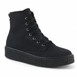 DEMONIA Sneeker-201 Men's Unisex Goth Rocker High Top Creeper Platform Sneakers Mens/Unisex