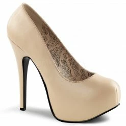 BORDELLO Teeze-06W WIDE WIDTH Black Red White Drag Queen Large Pumps Heels 10-15