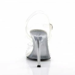 Heels FABULICIOUS Gala-08SD Clear Rhinestones Dress Formal Party Wedding 4.5