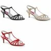 PLEASER PINK LABEL Kitten-06 Strappy Dress Party Sandal 2" Heels Drag Women 8-15