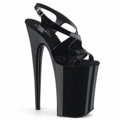 PLEASER Infinity-930 Strappy Criss Cross Slingback Stripper Dancer Club 9" Heels