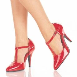 PLEASER Vanity-415 Work Dress T-Strap 4