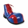 FUNTASMA Clown-05 Men's Blue Red Bozo Circus Clown Halloween Fancy Costume Shoes