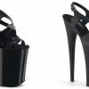 PLEASER Infinity-930 Strappy Criss Cross Slingback Stripper Dancer Club 9" Heels