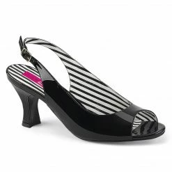 Discontinued PLEASER PINK LABEL Jenna-02 Slingbacks 3" Heels Drag Women's 8-15
