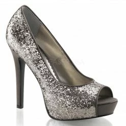 Discontinued FABULICIOUS Lumina-27G Glitter Dress Formal Wedding Pumps Heels