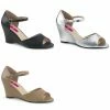 Discontinued PLEASER PINK LABEL Kimberly-05 3" Wedges Heels Drag Women's 8-15