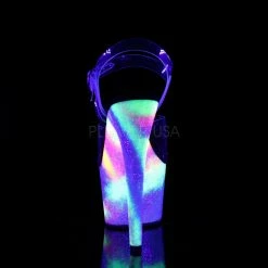 PLEASER Adore-708GXY Blacklight Reactive Galaxy Effect Glitter Stripper 7