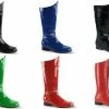 FUNTASMA Hero-100 Men's Super Hero Superhero Cosplay Comic Larp Costume Boots