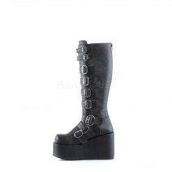 DEMONIA Concord-108 Buckle Gothic Punk Lolita Alternative Platforms Knee Boots