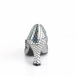 FUNTASMA Mermaid-70 Silver Mermaid Scales Mary Jane Costume Dress 3