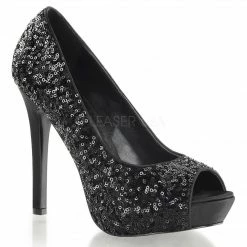 Discontinued FABULICIOUS Lumina-27SQ Sequins Dress Formal Wedding Pumps Heels