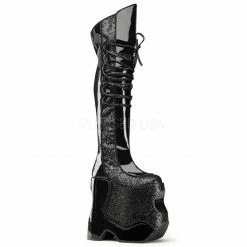 Pleaser Pink Label Discontinued PLEASER Fabulous-3035 Men's Unisex Glitter Drag Queen 8.75