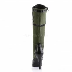 FUNTASMA Arena-2022 Army Green Khaki Star Military Cosplay Costume Knee Boots