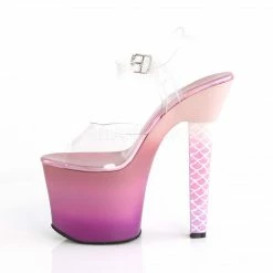 PLEASER ARIEL-708OMBRE Mermaid Scales Stripper Pole Dance Club Platform 7
