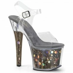 PLEASER Radiant-708BHG Holographic Stripper Pole Dancer Club Platforms 7