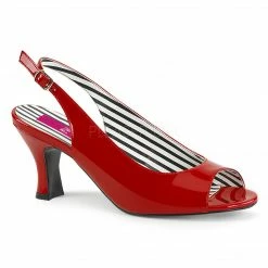 Discontinued PLEASER PINK LABEL Jenna-02 Slingbacks 3