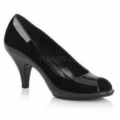 Fabulicious PLEASER Belle-362 Dress Party Formal Work Peep Open Toe Pumps 3" Heels Size 4-15