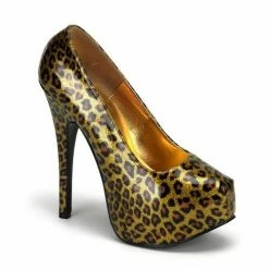 Discontinued BORDELLO Teeze-37 Blue Purple Red Silver Gold Cheetah Glitter Heels