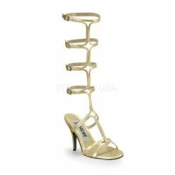 Heels FUNTASMA Roman-10 Gold Goddess Gladiator Cleopatra Egyptian Cosplay Costume Heel
