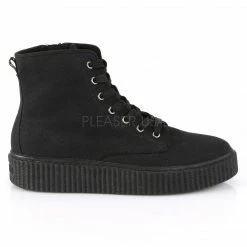 DEMONIA Sneeker-201 Men's Unisex Goth Rocker High Top Creeper Platform Sneakers Mens/Unisex