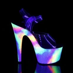 PLEASER Adore-708GXY Blacklight Reactive Galaxy Effect Glitter Stripper 7