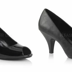 Fabulicious PLEASER Belle-362 Dress Party Formal Work Peep Open Toe Pumps 3" Heels Size 4-15