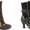 FUNTASMA Matey-205 Costume Halloween Dress Up Steampunk Pirate Victorian Boots