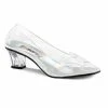 FUNTASMA Crystal-103 Costume Halloween Cinderella Glass Slippers 2" Heels Shoes
