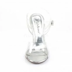 FABULICIOUS Lovely-408 Clear Ankle Strap Party Wedding 4