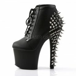 PLEASER Fearless-700-28 Goth Punk Spikes Studded Platform 7