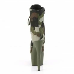 PLEASER Adore-1020CAMO Green Camouflage Pole Dance Ankle Calf 7