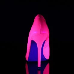 PLEASER Amuse-20 Work Neon UV Club Party Wedding Drag Heels Pumps PLUS SIZE 4-13
