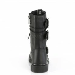 DEMONIA Bolt-265 Vegan Leather Mens Unisex Goth Rocker Biker Combat Boots