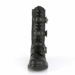 DEMONIA Bolt-330 Vegan Leather Mens Unisex Goth Rocker Biker Combat Boots